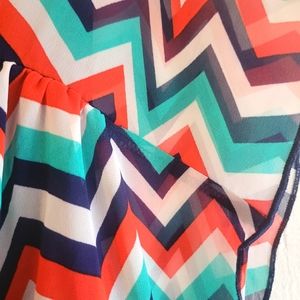 Enfocus chevron dress